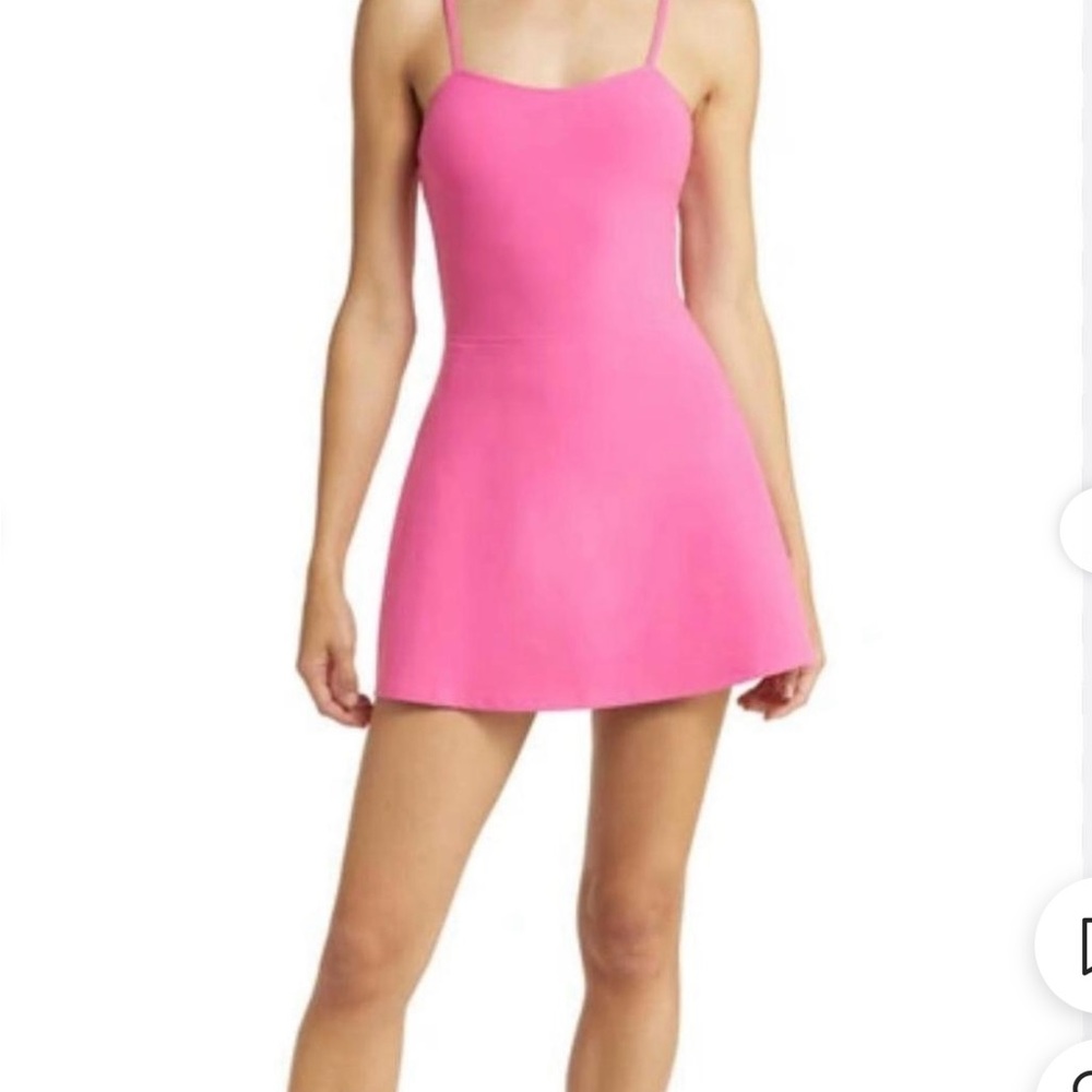 Alo Courtside Tennis Dress - Pink - M